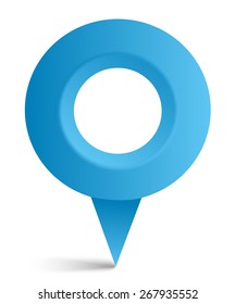 Map symbol, map pointer, vector icon