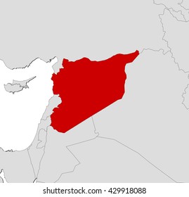 Map - Syria