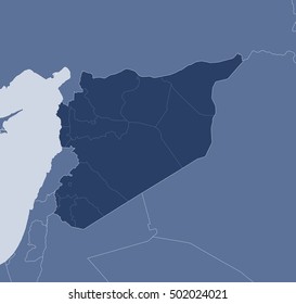 Map - Syria