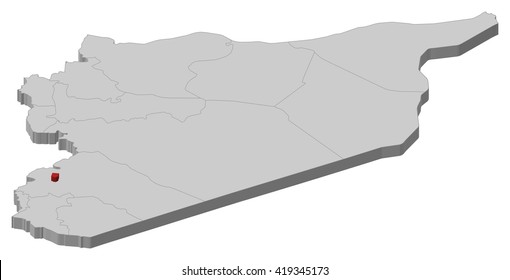 سوريا خارطة خريطة سوريا