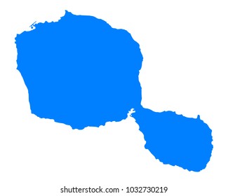 Map of Tahiti