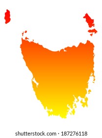 Map of Tasmania