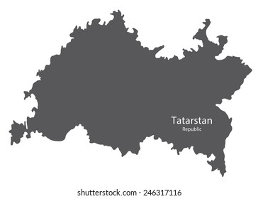 417 Republic Of Tatarstan Map Images Stock Photos Vectors Shutterstock   Map Tatarstan Republic Russia 260nw 246317116 