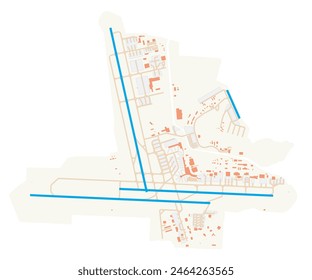 Karte von Ted Stevens Anchorage International Airport (Vereinigte Staaten von Amerika). IATA-Code: ANC. Flughafenschema mit Start- und Landebahnen, Rollbahnen, Vorfeld, Parkplätzen und Gebäuden. Kartendaten von OpenStreetMap.