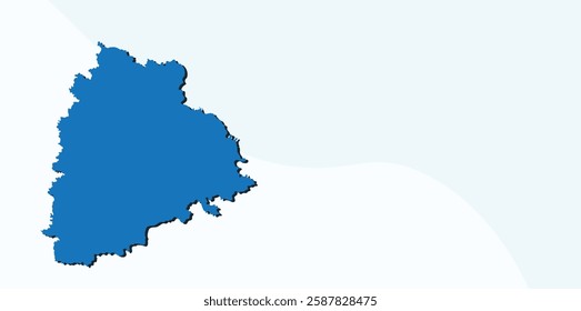 Map of Telangana - State, Districts Information and Facts