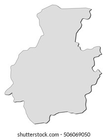 Map - Telsiai (Lithuania)