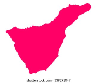 Map of Tenerife