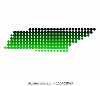 Map of Tennessee