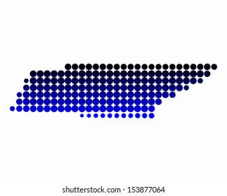 Map of Tennessee