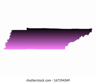 Map of Tennessee