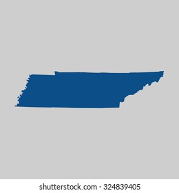 map of Tennessee