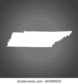 map of Tennessee