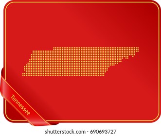 map of Tennessee