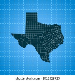 map of Texas