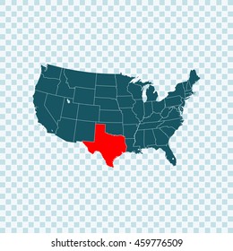 map of Texas