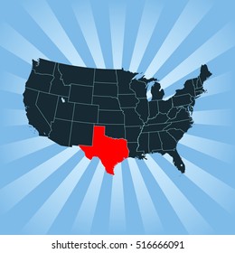 map of Texas