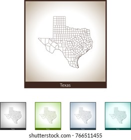 map of Texas