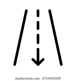 Map thin line icon. The icon can be used for websites, print, templates, presentation templates, illutrations, etc.