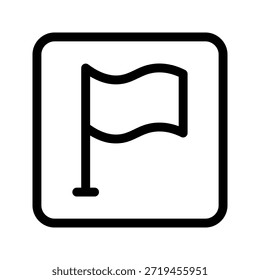 Icono de línea delgada del mapa. El ícono se puede utilizar para Sitios web, impresión, Plantillas, Plantillas de presentación, ilustraciones, etc.