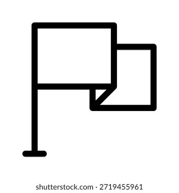 Symbol für dünne Linie zuordnen. Das Symbol kann für Websites, Print, Vorlagen, Präsentationsvorlagen, Illustrationen usw. verwendet werden.