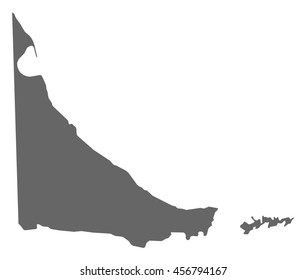 Map - Tierra del Fuego (Argentina)