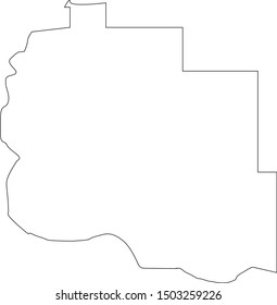 map of tillman county in state of oklahoma