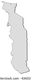 Map - Togo