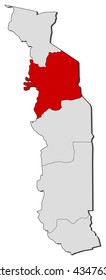 Map - Togo, Kara