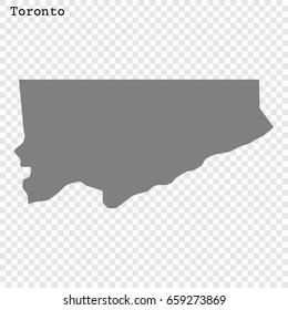 map of Toronto is a city of Canada