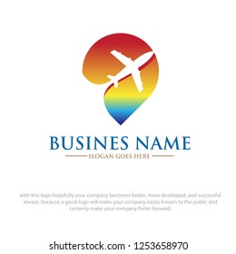 map travel location logo designs