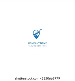 Map  traveling logo, identity design template for use transport business