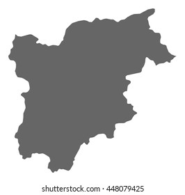 Map - Trentino-Alto Adige/Suedtirol (Italy)