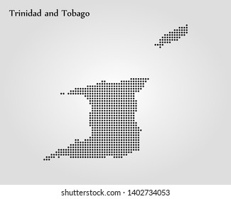 Map of Trinidad and Tobago