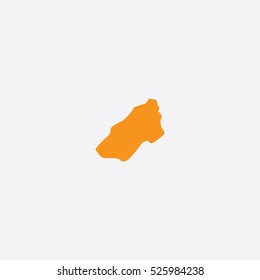 Map of Tumbes Vector Illustration