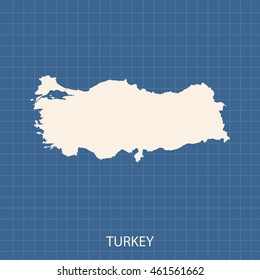map of turkey