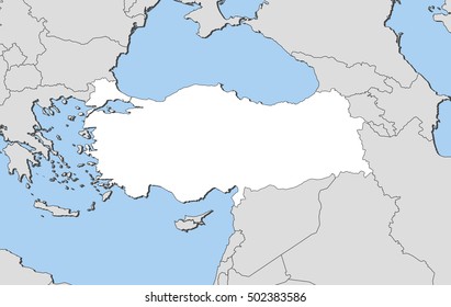 Map - Turkey