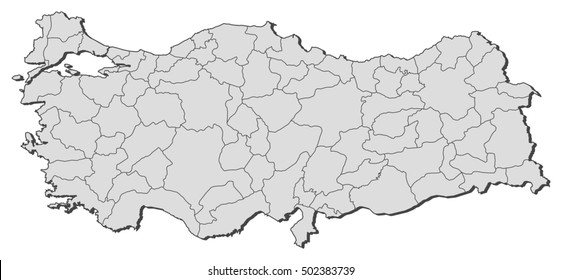 Map - Turkey