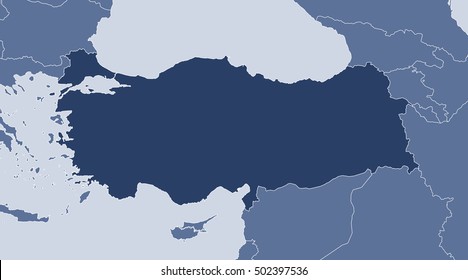 Map - Turkey