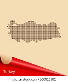 map of Turkey