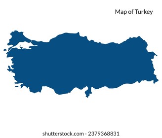 Map of Turkey. Turkish map in details 