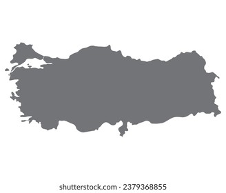 Map of Turkey. Turkish map in details 