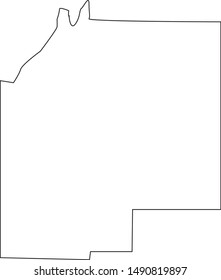 map of tuscola County in state of Michigan