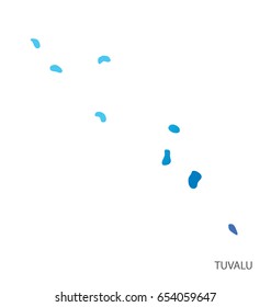 Map of Tuvalu