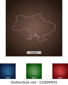 map of Ukraine