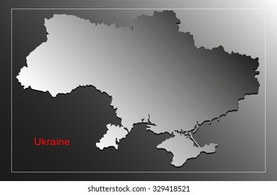 map of Ukraine