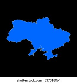 map of Ukraine