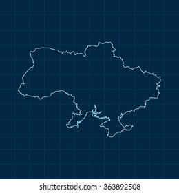 map of Ukraine