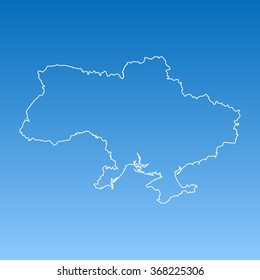 map of Ukraine