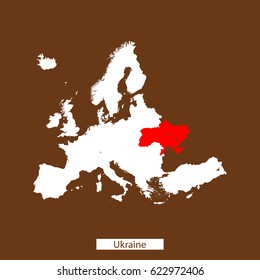 map of Ukraine