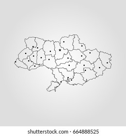 Map of Ukraine